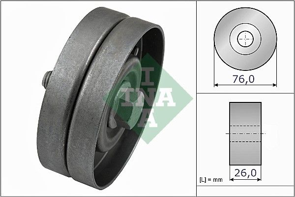 WILMINK GROUP Ohjainrulla, moniurahihna WG1252883